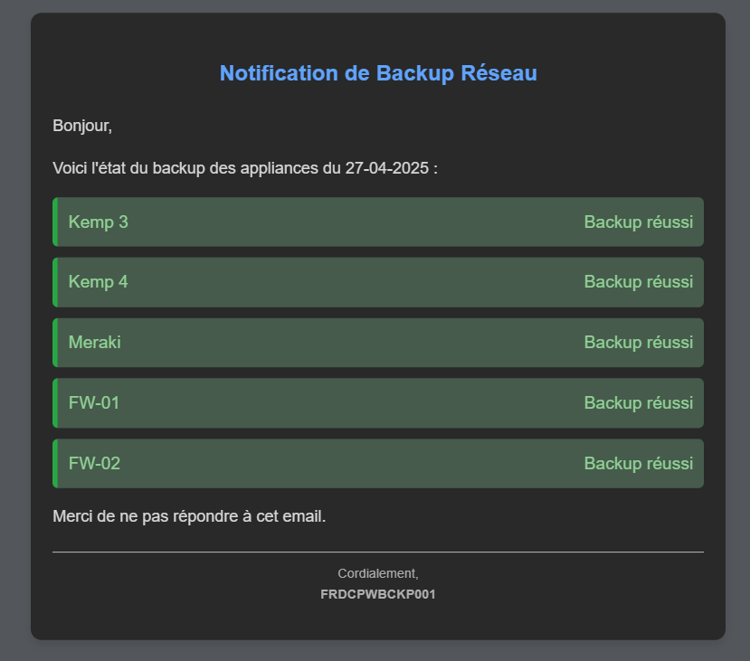 Ex de Backup